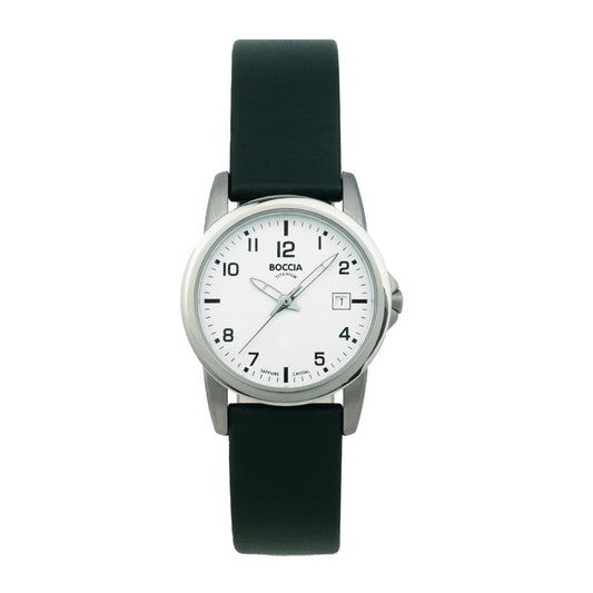 Boccia Titanium Sapphire Crystal Glass Watch