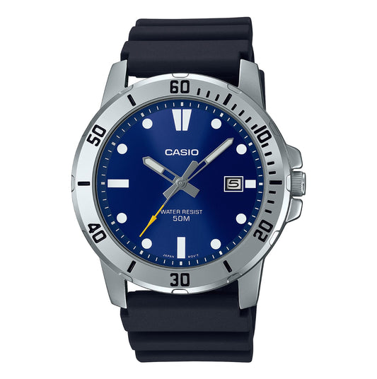 Casio Blue Dial Analogue Watch