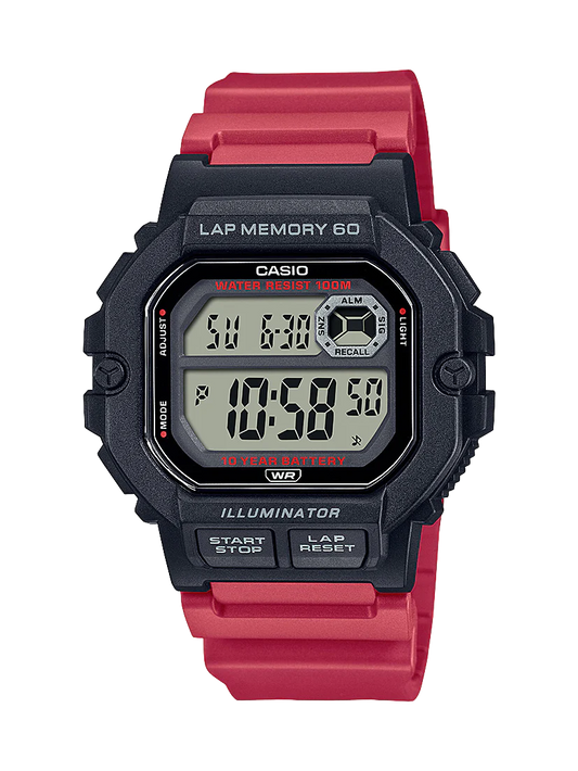 Casio Digital 100m WR Watch