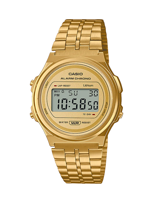 Casio Gold Tone Digital Watch