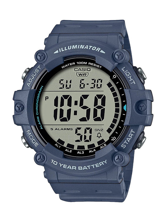 Casio Digital Blue Large Face Watch