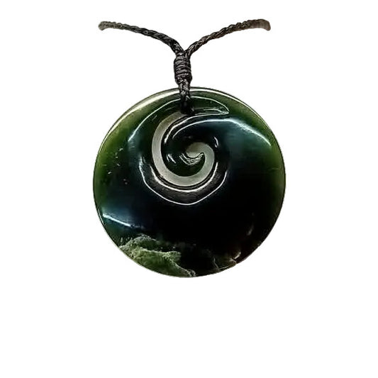 NZ Greenstone Kahotea Koru