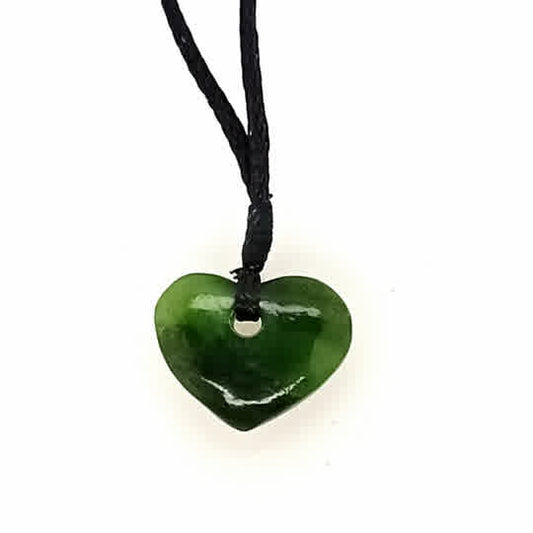 NZ Greenstone Mini Heart