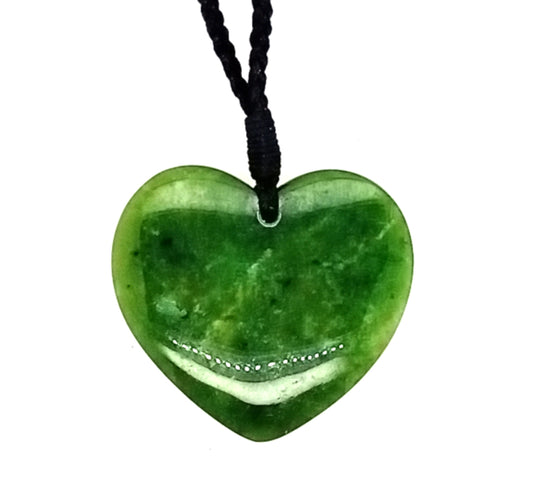 NZ Greenstone Auhunga Heart