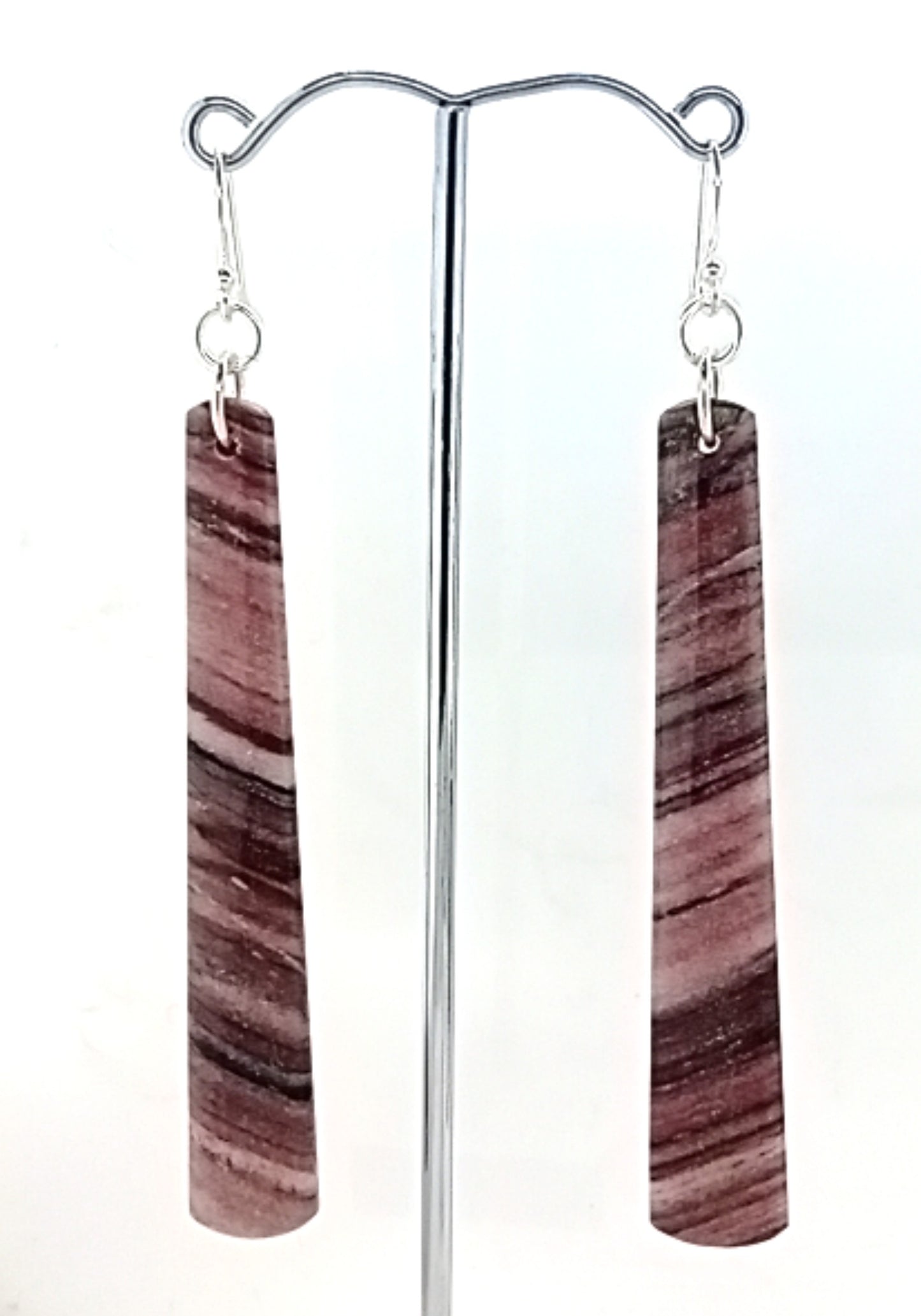 Aroha Schist Piemontite Earrings