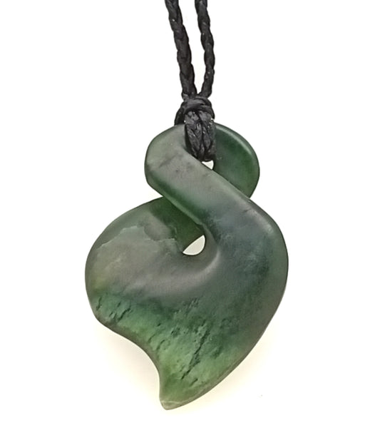 New Zealand Greenstonw Kawakawa Asymmetric Twist