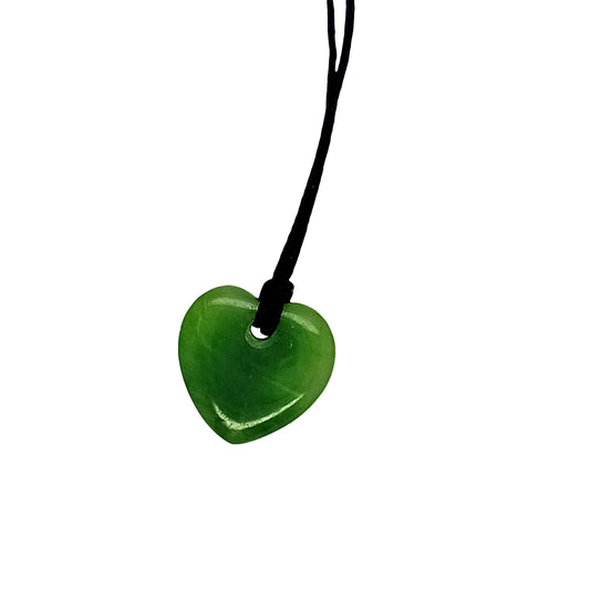 NZ Greenstone Itty Heart