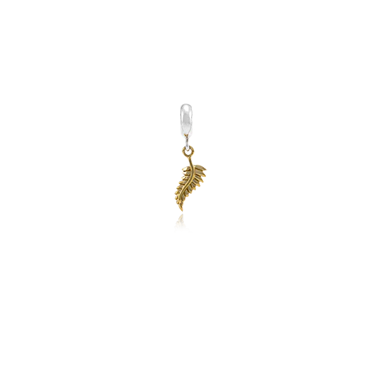 Evolve Aotearoa Fern - Gold & Silver Charm