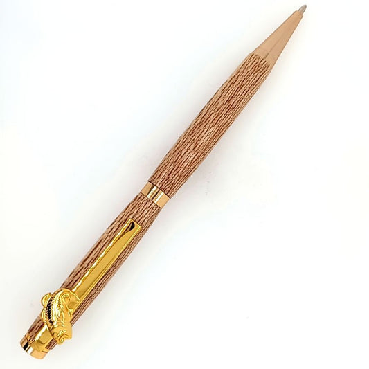 Wood Art Trout Pen