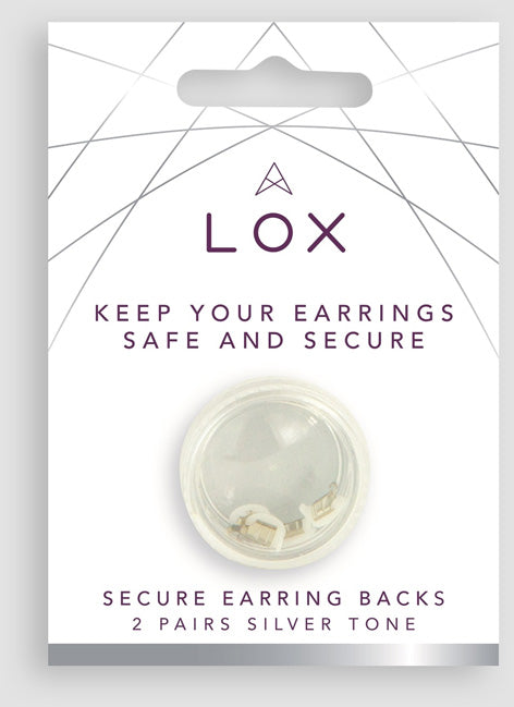 LOX secure earring backs