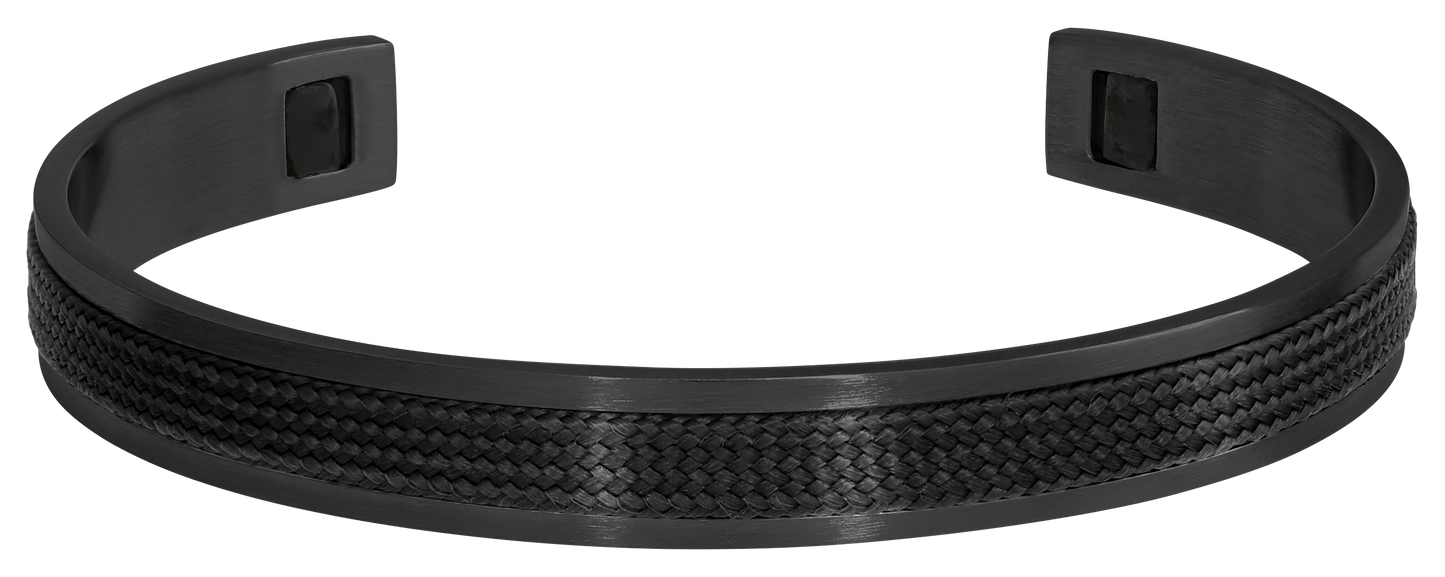 Rochet Satined Steel Men's Bangle