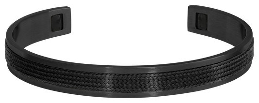 Rochet Satined Steel Men's Bangle