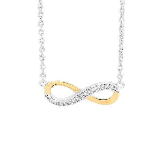 Ellani Infinity Gold Necklace