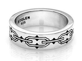 Stolen Girlfriend Imprint Band Ring