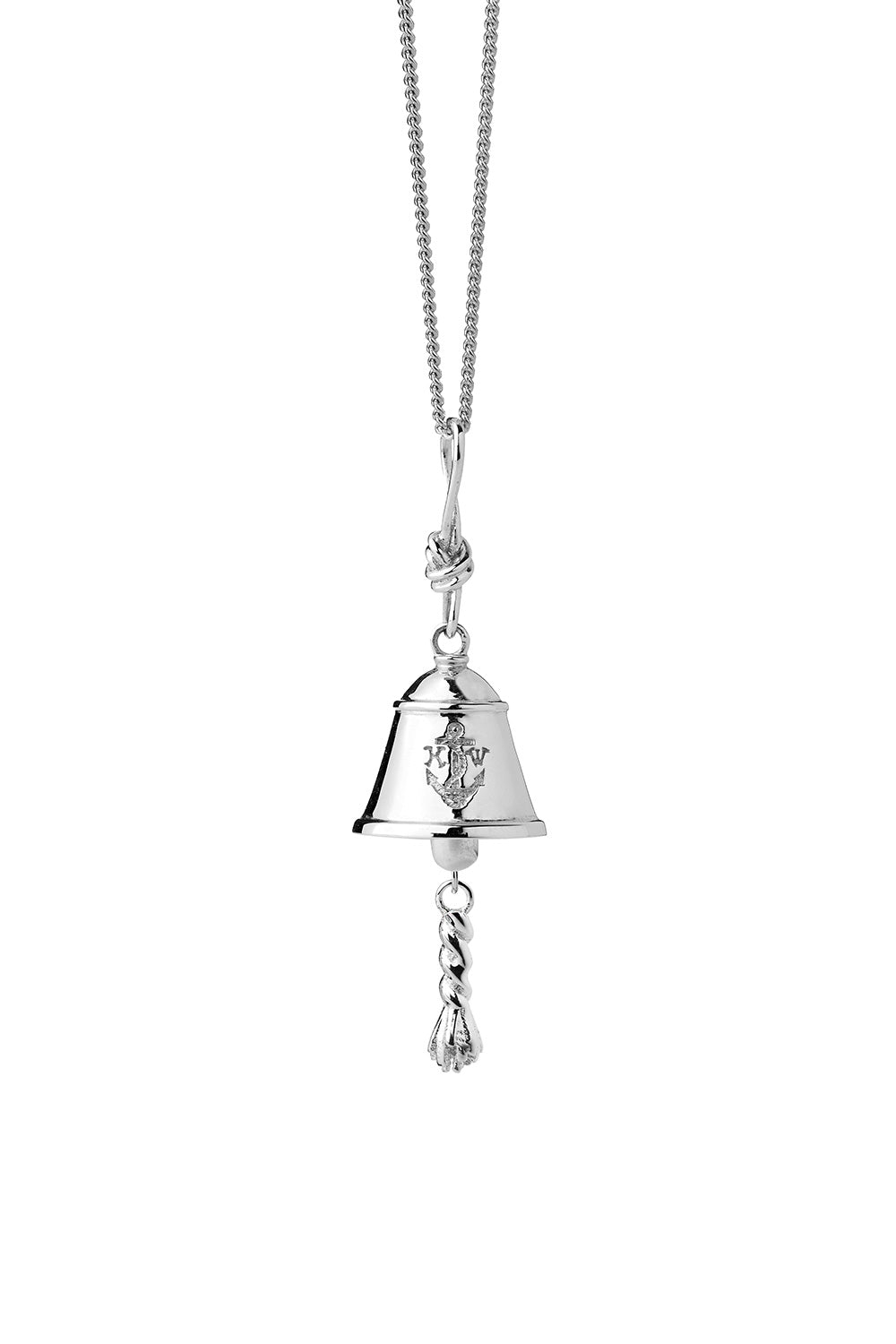 Karen Walker Stg Bell Pendant Necklace