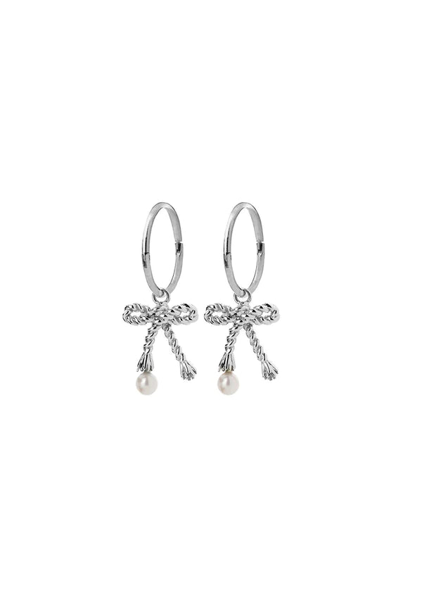 Karen Walker Stg Bow with Fresh Water Pearls