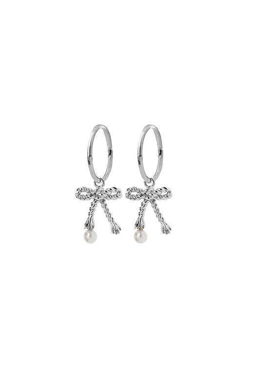 Karen Walker Stg Bow with Fresh Water Pearls