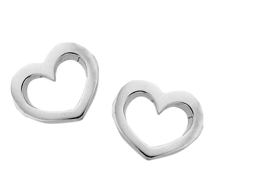 Karen Walker Stg Mini Heart Studs