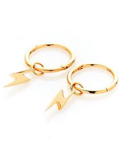 Stolen Girlfriend 18ct Gold Plated Bolt Sleeprs